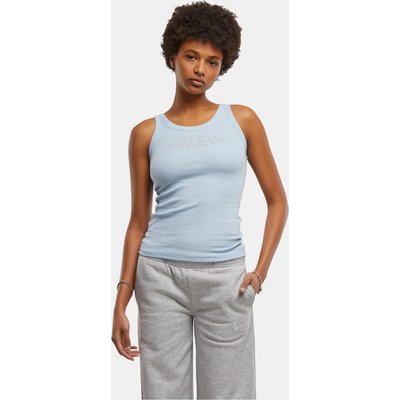 Karl Kani Woven Signature Rhinestone Rib Tank