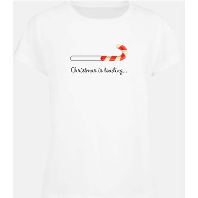 Merchcode POD Ladies Christmas Loading Box Tee