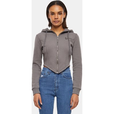 Karl Kani Chest Signature Washed Corsage Full Zip Hoodie