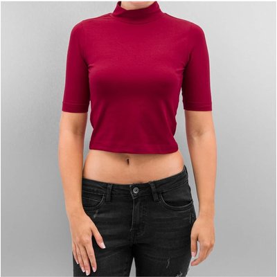 Urban Classics Ladies Cropped Turtleneck Tee