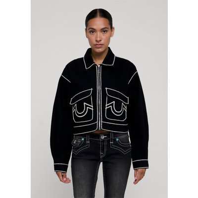 True Religion ROPE STITCH DENIM JACKET