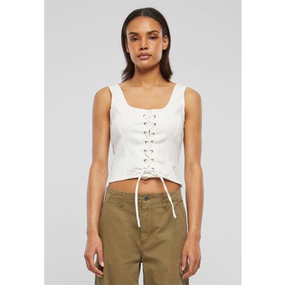 KW241-003-1 Karl Kani KK Og Lace Up Corset Top