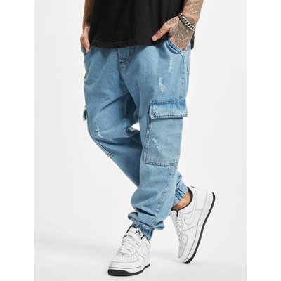2Y Premium Distressed Antifit Cargo Jeans