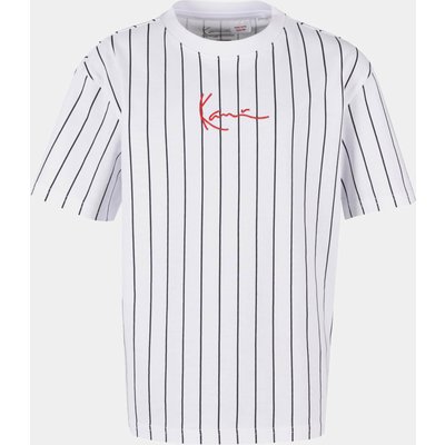 Karl Kani Small Signature Essential Pinstripe Tee Junior