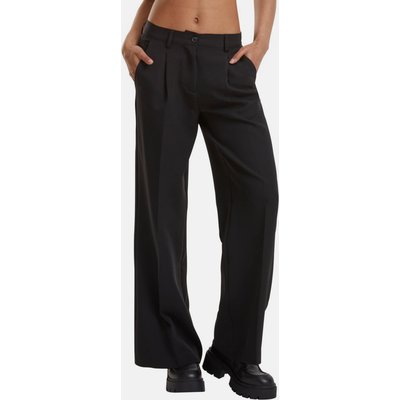 Urban Classics Ladies Wide Leg Stoffhosen