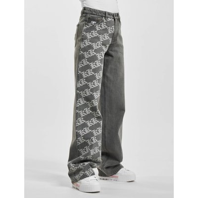 Karl Kani KW232-006-1 KK OG Old English Extra Wide Denim Pants