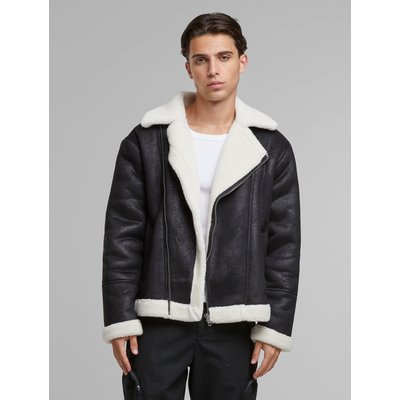Urban Classics Shearling Biker Winterjacke