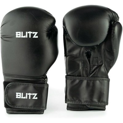 Image of Blitz Pro Boxing Gloves - Black - 16oz