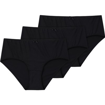 3 Damen Pantys im Basic-Look
