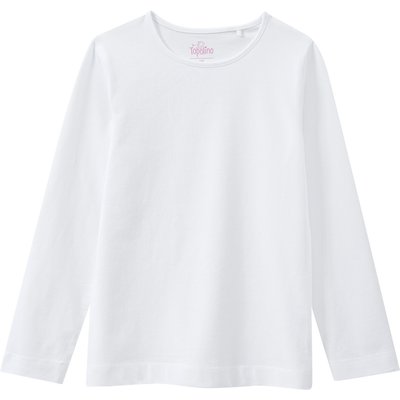 Mädchen Langarmshirt im Basic-Look