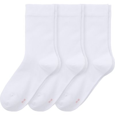 3 Paar Damen Socken mit Komfortbund