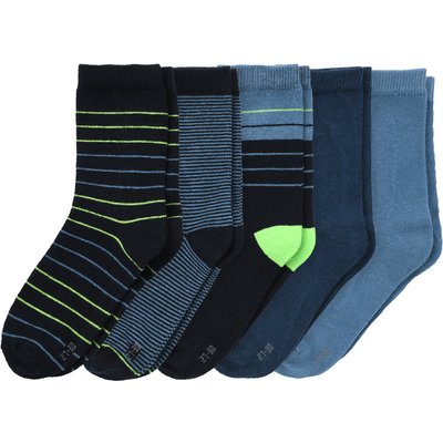 5 Paar Jungen Socken mit Bio-Baumwolle