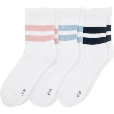 3 Paar Mädchen Sport-Socken