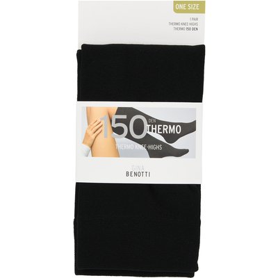 1 Paar Damen Thermo-Kniestrümpfe gefüttert