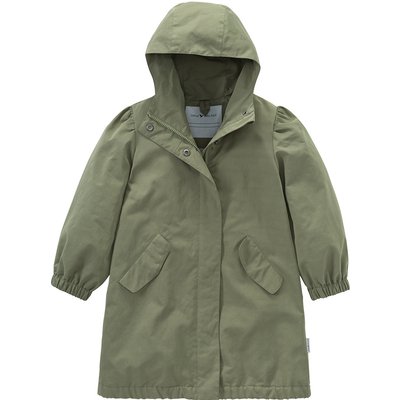 Mädchen Parka unifarben