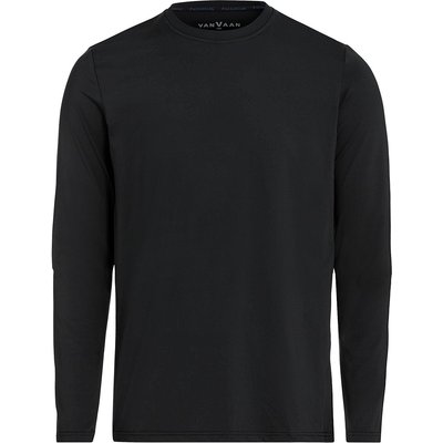 Herren Sport-Langarmshirt im Basic-Look