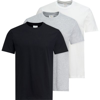 3 Herren T-Shirts im Basic-Look