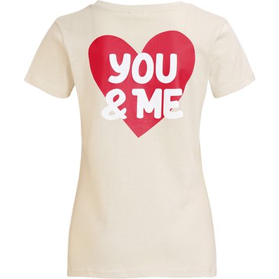 Damen T-Shirt mit Message-Print