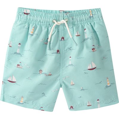 Jungen Badeshorts mit Segelschiffen
