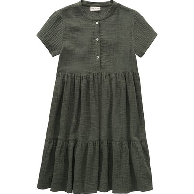 Mädchen Musselin-Kleid