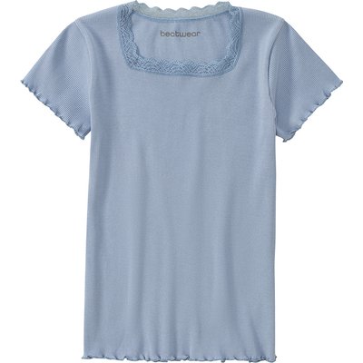 Mädchen T-Shirt mit Spitze