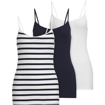 3 Damen Unterhemden im Set