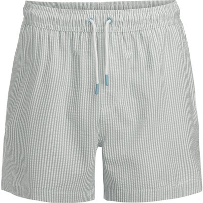 Herren Badeshorts mit Seersucker-Streifen