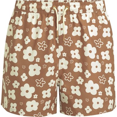 Herren Badeshorts mit Blumen-Allover