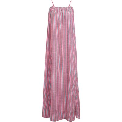 Damen Maxi-Kleid mit Streifenmuster
