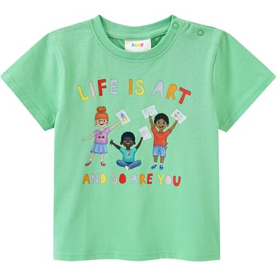 Baby T-Shirt mit Message-Print