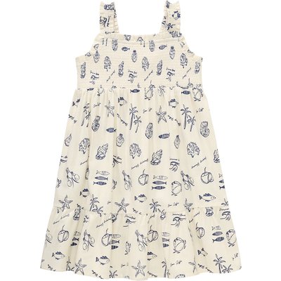 Mädchen Kleid mit Allover-Print