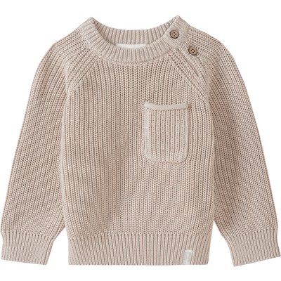 Baby Strickpullover mit Raglanärmeln