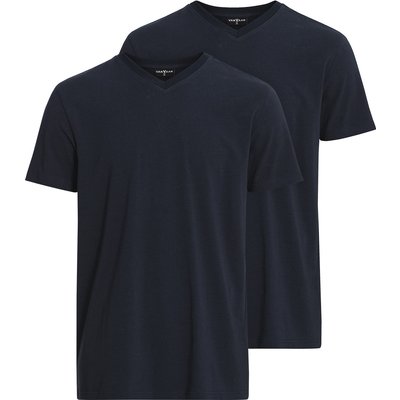 2 Herren T-Shirts mit V-Ausschnitt