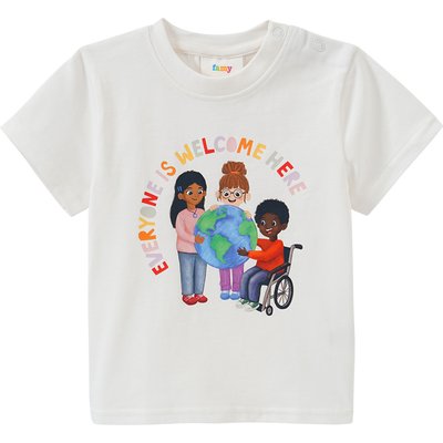 Baby T-Shirt mit Message-Print