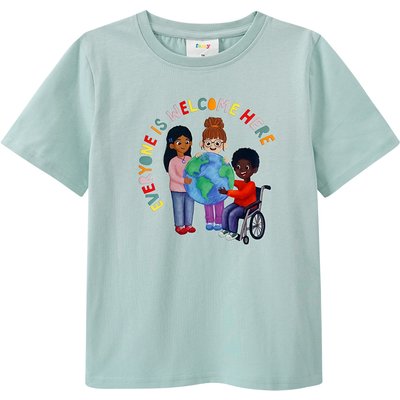 Kinder T-Shirt mit Message-Print