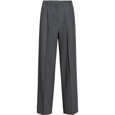 Damen Straight-Hose mit Bundfalte