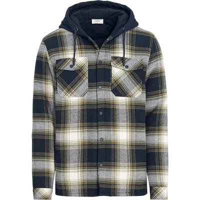 Herren Flanell-Jacke mit Karo-Muster