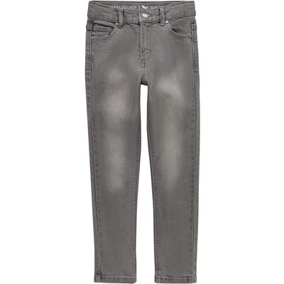 Jungen Slim-Jeans mit verstellbarem Bund