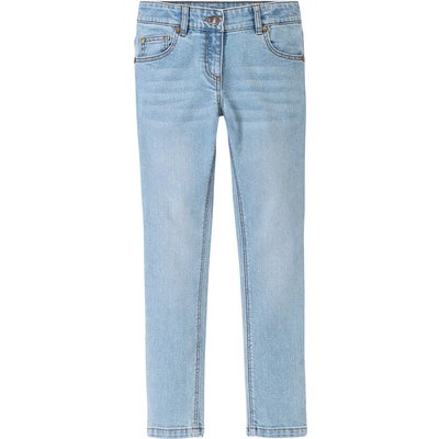 Mädchen Skinny-Jeans mit Used-Waschung