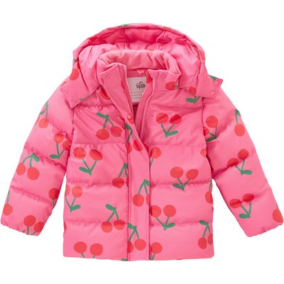 Mädchen Pufferjacke mit Kirschen