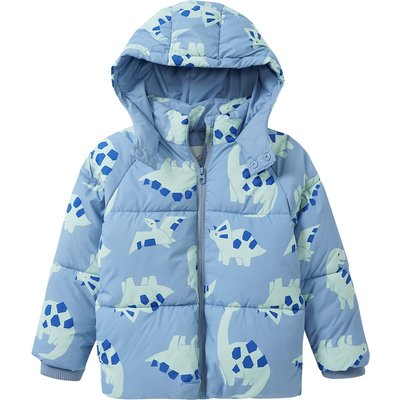Jungen Pufferjacke mit Dino-Allover