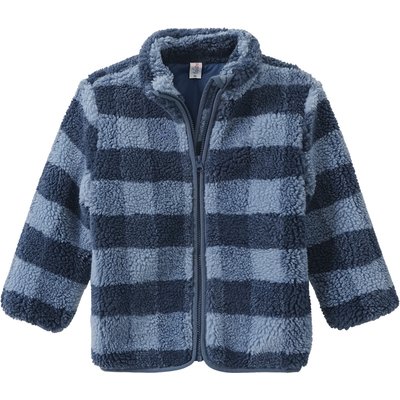 Jungen Teddyjacke mit Karo-Muster