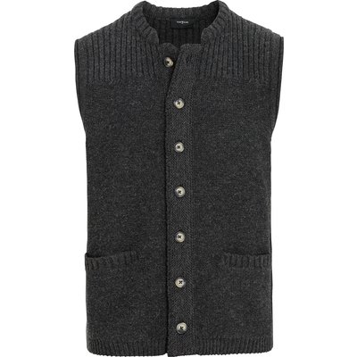 Herren Strickweste mit Melange