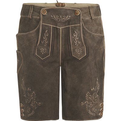 Herren Lederhose mit Stickereien