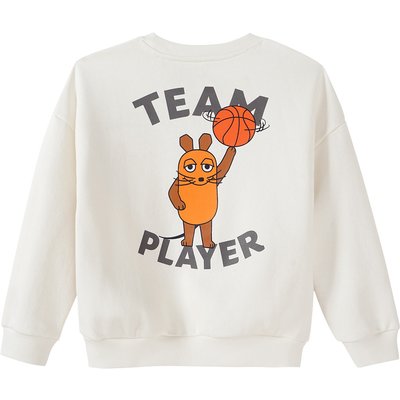 Die Maus Sweatshirt mit Rücken-Print