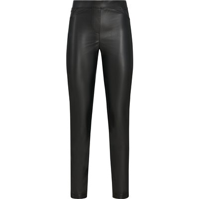 Damen Leggings in Leder-Optik