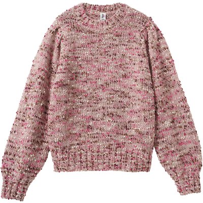 Mädchen Strickpullover aus Chenillegarn