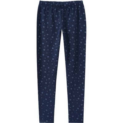 Mädchen Sweat-Leggings mit Blümchen