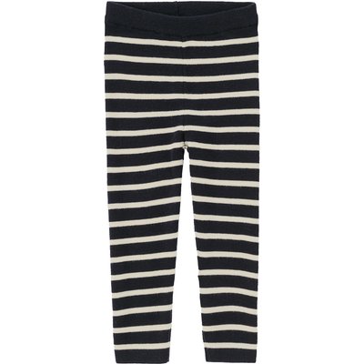 Baby Woll-Strickhose mit Streifen
