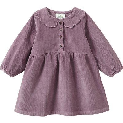 Mädchen Cordkleid mit Bubikragen